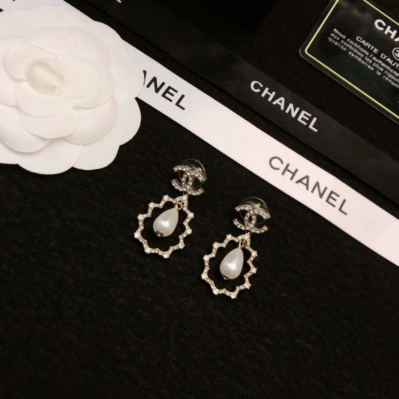 Ch*el earrings
